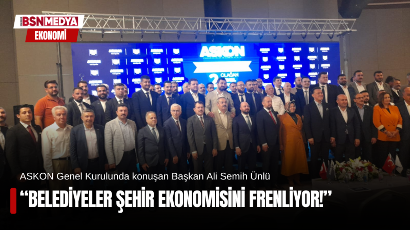 Belediyeler şehir ekonomisini frenliyor!