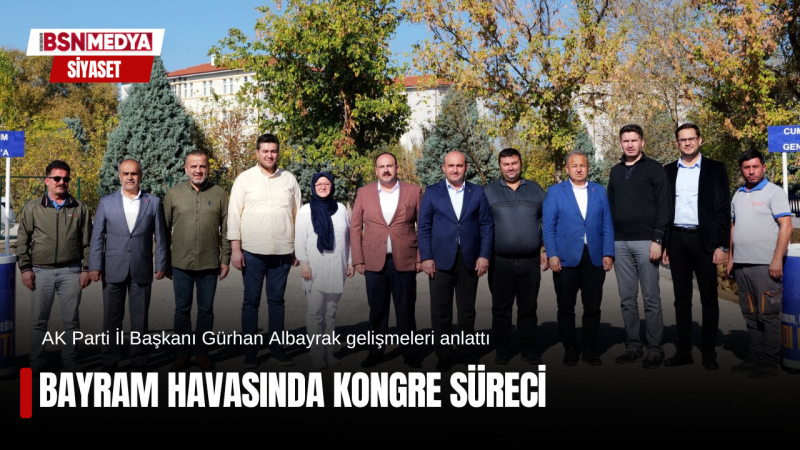 Bayram havasında kongre süreci