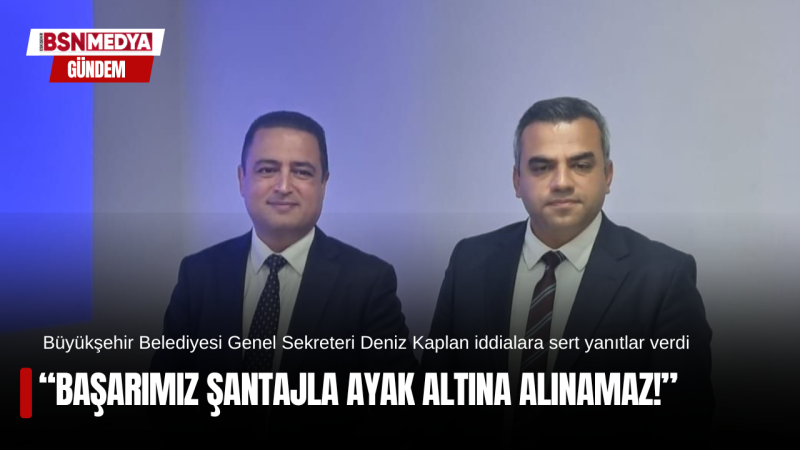 Başarımız şantajla ayak altına alınamaz