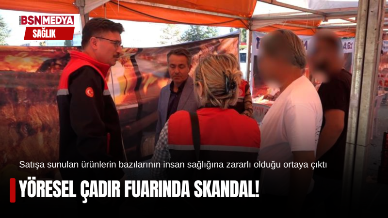 Yöresel Çadır Fuarında skandal!