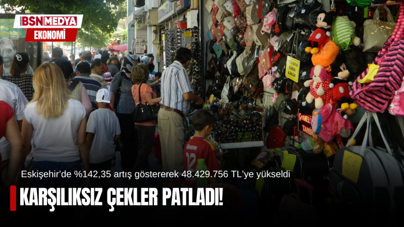 Karşılıksız çekler patladı!