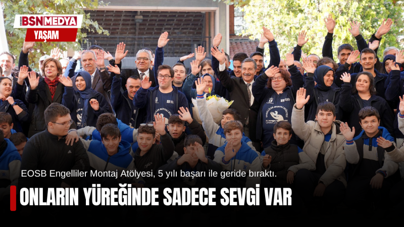 Onların yüreğinde sadece sevgi var