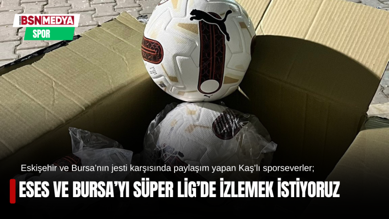 ESES ve Bursa’yı Süper Lig’de izlemek istiyoruz