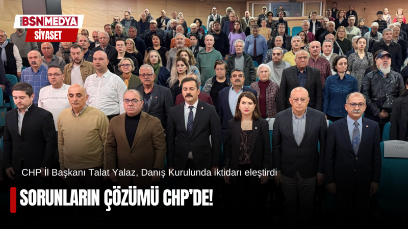 Sorunları çözümü CHP'de!