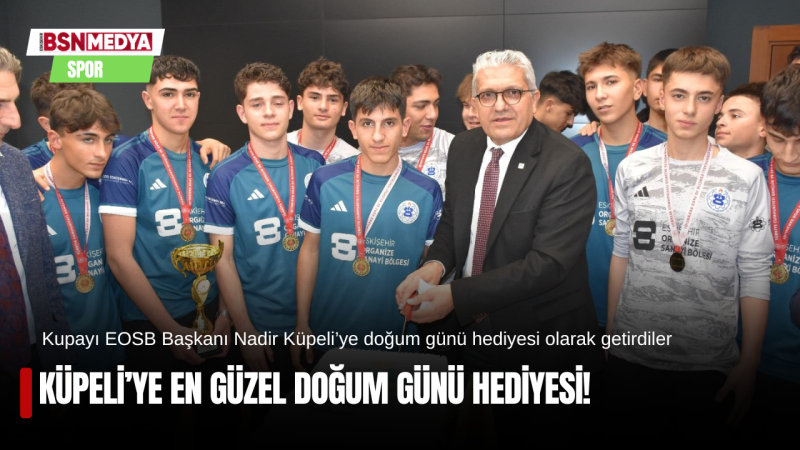 Küpeli’ye en güzel doğum günü hediyesi!