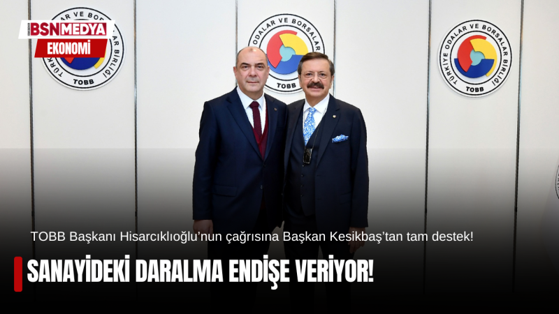 Sanayideki daralma endişe veriyor!