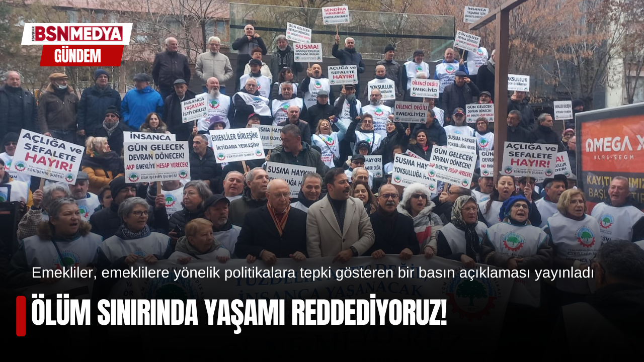 Ölüm sınırında yaşamı reddediyoruz